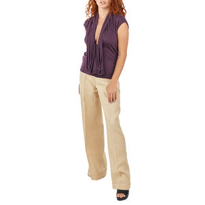 Laltramoda Blouse Women size S Dark Orchid